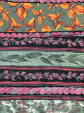 Border Fabric: Belle Meade/Donna Dewberry 2006 for Springs Global USA 41/42" wide by 1.5 yards- Sold as a piece