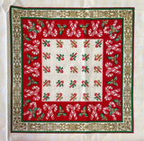 "Vintage Holidays" designed for Exclusively Quilters 2007: Panel of 9 Designs