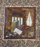 Vintage Fabric: The English Library by Woodrow Studios London- Sold by the Panel