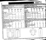 McCall's Pattern 9693: Tunic & Pull-on Pants For Stretch Knits- Palmer/Pletsch, Size 20-22