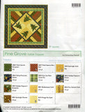 Fabric and Pattern to make the Pine Grove Table Topper Finished size 39" square