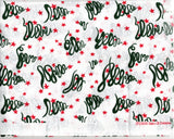 Vintage Individual Christmas Fabrics by the Piece: Part 1