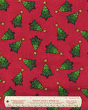 Vintage Individual Christmas Fabrics by the Piece: Part 1