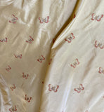 Butterfly Champagne Blush Taffeta Fabric 60" Wide-Sold by the Yard