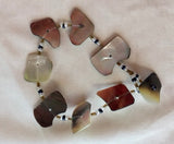 Bits of Sea Shells: Beach Ready Necklace and Bracelet Set Vintage