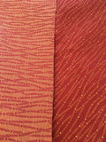 Fabric: Terra Cotta and Gold: 56" wide, by the yard- Costuming or Dressy