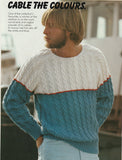 DIGITAL Knitting Patterns: 7 Men's Summer Sweaters