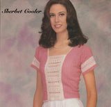 4 Crochet Tops for Women from the 1990s: Digital Patterns