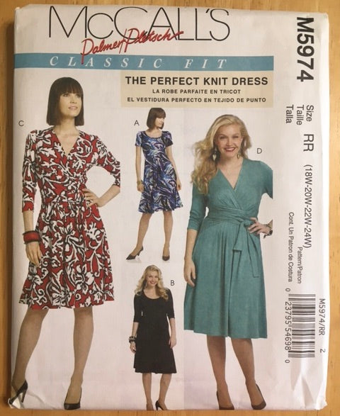 McCall's 5974: The Perfect Knit Dress
