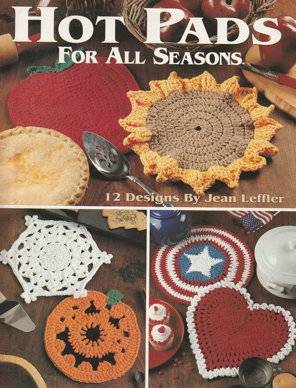 12 All Season Crochet Hot Pad Patterns for Digital Download
