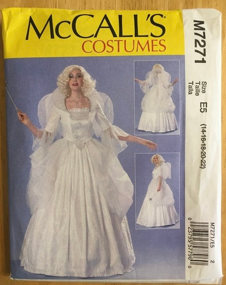 Sewing Pattern for Gown: McCall's 7271, sizes 14-22