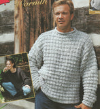 DIGITAL Classic Ribbed Sweater Pattern- Knitting
