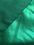 Crepe Back Satin in 2 Colors: Nile Green & Chocolate Brown by Lauren Hancock, Made in Japan, 58/60" wide, Sold by the yard