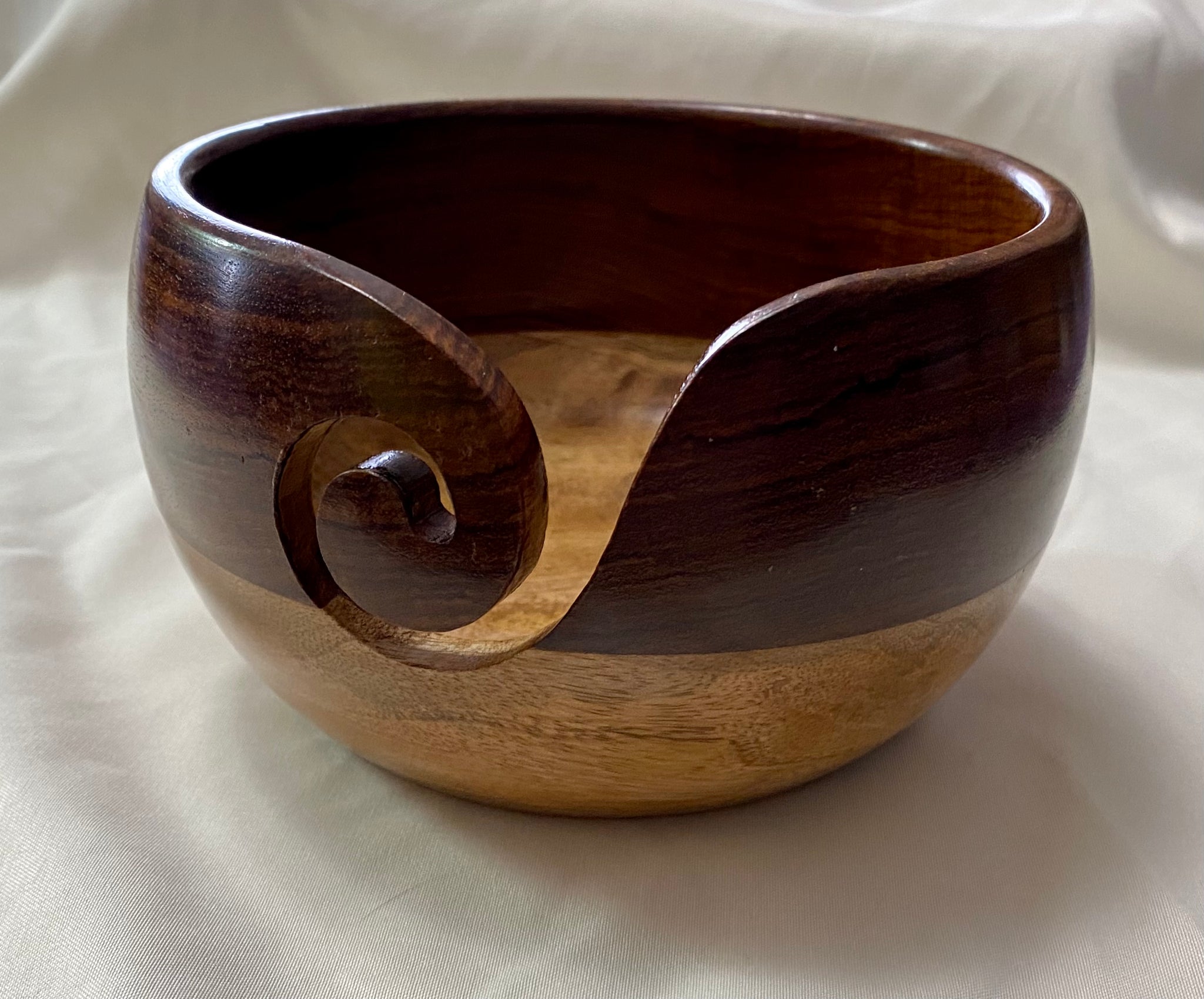Wooden Yarn Bowls: 3 styles/colors to choose from – originalwoolydragon
