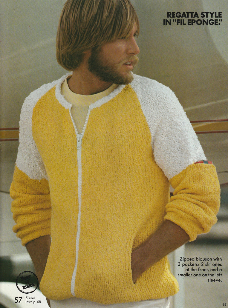 DIGITAL Knitting Patterns: 7 Men's Summer Sweaters – originalwoolydragon, image size:763x1032