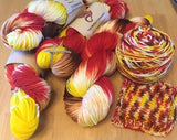 CANDY CORN DK Merino Yarn- Hand Painted