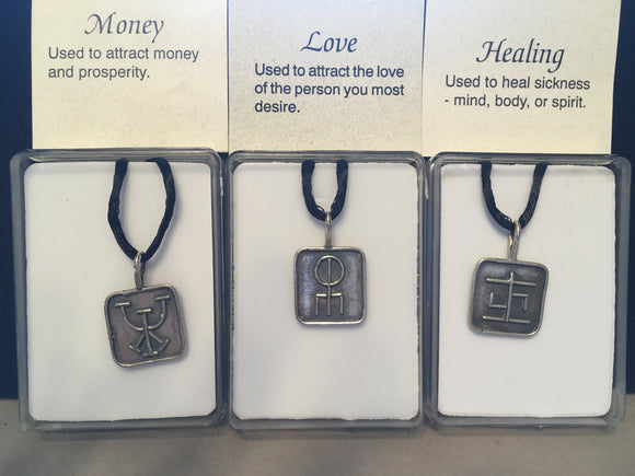 Sterling Silver Rune Necklaces