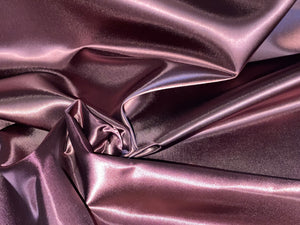 Rich Mauve Satin Fabric- 60" wide, sold by the yard