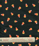 Candy Corn Halloween Fabric by Wamsutta for Hallmark Cards Sold by Fat Quarter 100% Cotton