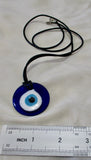 Blue Eyed Glass Lamp Work Jewelry