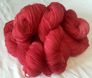 FROSTED CANDY APPLE Kettle Dyed DK Superwash Merino Yarn