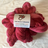 ROSY RED Baby Alpaca Sportweight Yarn-Kettle Dyed