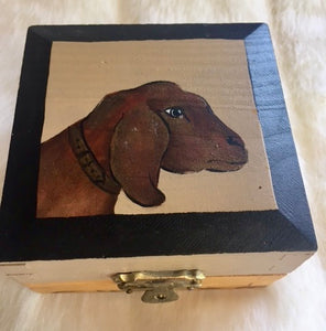 Hand Painted Wooden Boxes by Pat Bell