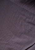Chocolate Brown Wool Blend Fabric: Medium weight with Dark Pinstripes- sold by the yard