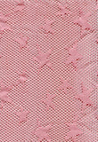 Dusky Pink Fishnet Jacquard Knit with Stars woven in 58/60" wide a 1.25 yard piece