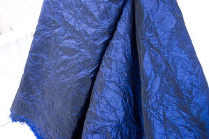 Limoges Crinkle Dyed Taffeta 57" wide 2.25 yards Great for Cosplay, Costumes, Dressy Wraps and Fancy Wear.