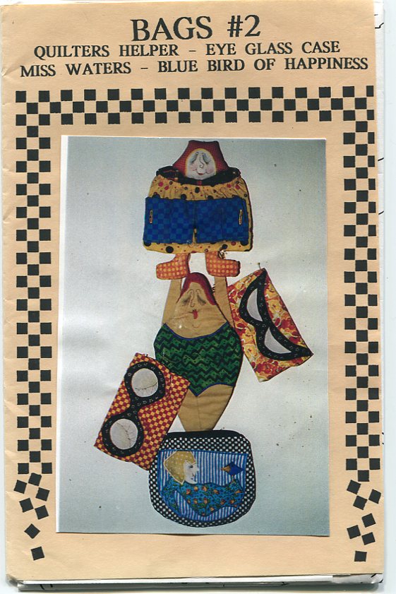 Purse Patterns by Sally Lampi, Wild & Wonderful, Vintage,