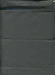 Vintage Solid Black Cotton Fabric: Very tight weave, 42" wide x 2.5 yard piece.