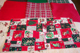 Christmas FQ Bundle: 7 different cotton fabrics- Traditional Colors