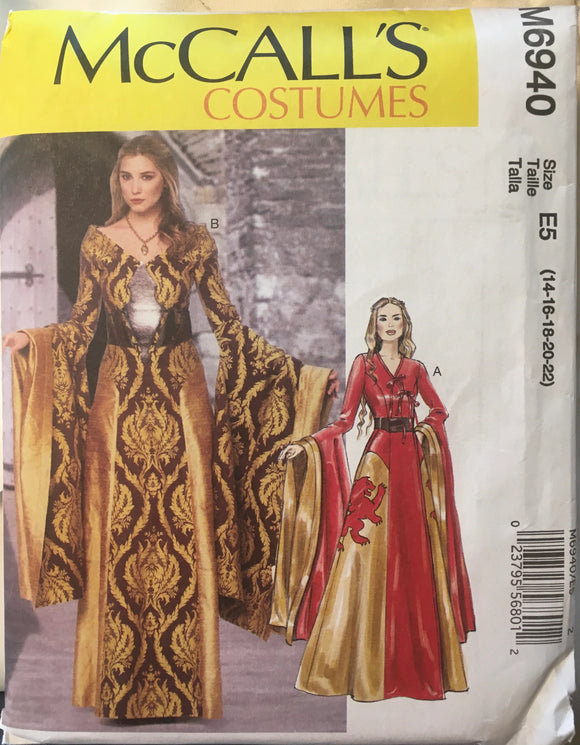 Sewing Pattern for Cosplay: McCall's 6940