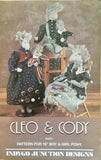 18" Boy and Girl Pony Dolls Pattern designed by Sandy Belt for Indygo Junction, Cleo & Cody